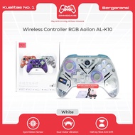 Aolion Controller Stick Wireless Gaming Pro Nintendo Switch PC Laptop iOS Android RGB - White