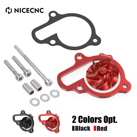 NICECNC For Honda CRF450R CRF 450R 2021-2025 Oversized Water Pump Impeller Cooler CRF450RX CRF450RWE