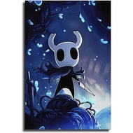 LIUGUOO Hollow Knight Canvas Wall Art Posters Gifts Bedroom Paintings Home Decor Hanging Picture UnF
