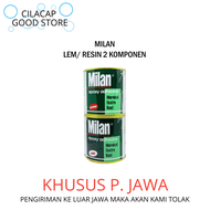 LEM MILAN 2 Komponen 400 Gram - lem kayu - lem triplek - lem meja - lem kursi - lem besi - lem keram