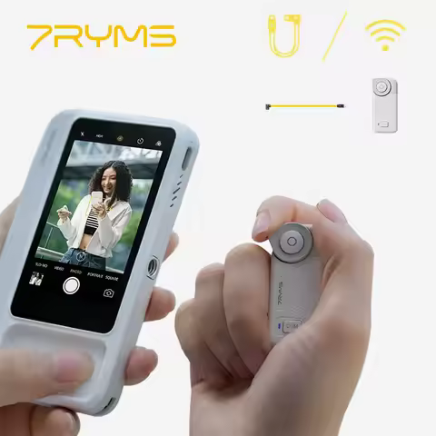 7RYMS Qshot V2 V2 pro Phone Selfie Monitor 3.1inch IPS Display Magnetic Wired Wireless Shooting Moni