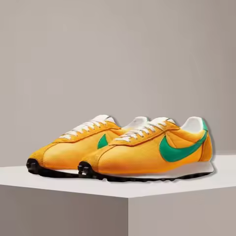 Nike LD-1000 Soft Comfort Cushioning Durable Breathable Low-Top Running Shoes Yellow Unisex Style HJ