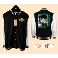 Anime Varsity Baseball Jacket My hero Academia deku izuku Japan