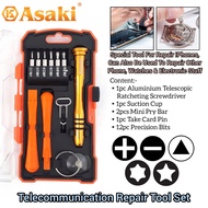 Asaki Telecommunication Repair Tool Screwdriver Set For Electronic  Watches  Electrical Appliances