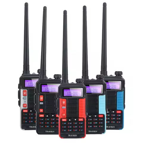 Baofeng TR-818UV 8W VHF UHF Dual Band FM Walkie talkie with free earpiece