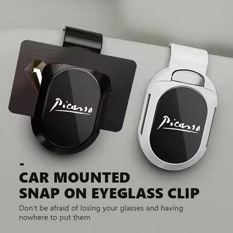 For Citroen Universal Car Sunshade Sunglasses Holder Storage Glasses Clip Picasso Berlingo C1 C2 C3 
