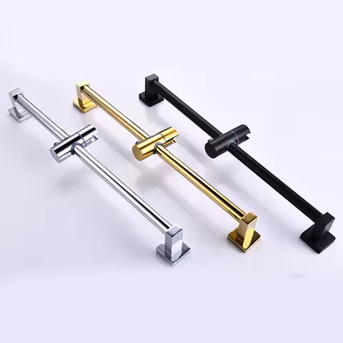 60cm SUS304 golden shower sliding bar, shower rod