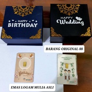 Gold Box Jewelry Storage Box Holds Gold Gift Accessories