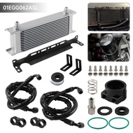 13 Row AN8 Oil Cooler Kit For VW Scirocco Audi Jetta Golf MK5 MK6 EA111 1.4TSI 1.6L Engine 2008-2013