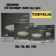  Buy 2pcs More Megaman LED Downlight MQTL1119 6500K 5W 7W 9W 18W