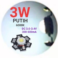 Led 3W 5W+PCB hpl chip Grade A super bright 1 watt 3 watt 5 watt lampu senter lampu sorot lampu hias