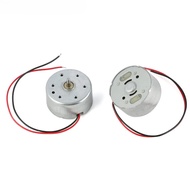1pcs 3V 3500RPM Mini DC Motor For Solar Small Fan Motor Handmade DIY DC Motor With Wire Line R300C