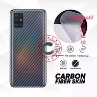 C168 SAMSUNG GALAXY A12 A22 A32 A52 A52S A72 A33 A53 A73 4G 5G S Skin Carbon Back Anti-scratch BackS