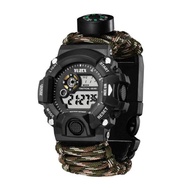 Jam Tangan Paracord ORIGINAL G12 Military Watch Tactical Survival Bracelet Watches