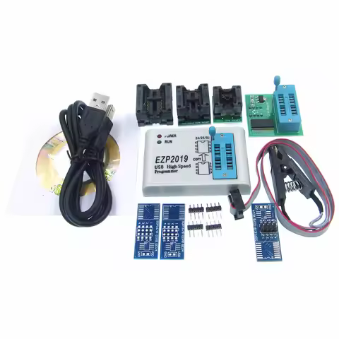 HOT EZP2019 high-speed USB SPI Programmer Better than EZP2010 EZP2013 support 32M Flash 24 25 93 EEP