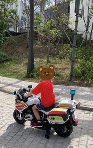 BMW 寶馬 救護 兒童電動電單車