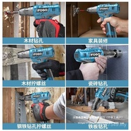 Electrician Set Other Hardware Tool Sets fogo Electric Drill Combination Household Toolbox Woodworki