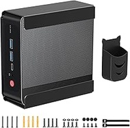 Mini PC Mount Compatible with Beelink Mini PC EQi12, SER8, SER6, EQR6, Vesa/Wall/Under Desk, Mount f