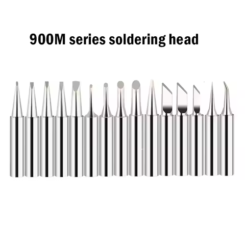MYPOVOS 1pcs 900M Tips K/1.5K/SK/3C/B/IS/I/2.4D Common Solder Soldering Iron For BGA Welding Rework 