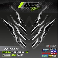 Decal Sticker Striping Variation Transparent Uv Xmax Connected Xmax New Xmax V2 Xmax Gen 2 Yamaha Xm