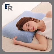 Cooling gel silicone memory foam pillow with cover