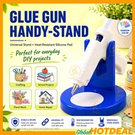 Glue Gun Handy Stand Pemegang Glue Gun Holder With Heat-Resistant Silicone Pad Portable Removable St