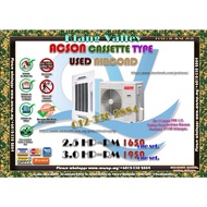 2.5HP & 3.0HP Acson Cassette Type Used Aircond AC6369