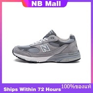 ของแท้พิเศษ NEW BALANCE NB 993 MR993GL รองเท้าผ้าใบผู้ชาย รองเท้าผ้าใบผู้หญิง The Same Style In The 