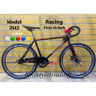 Basikal Fixie / Basikal 24 inch / Fixie Basikal / Budak Basikal / Basikal Kanak Kanak / Fixie / Fixi