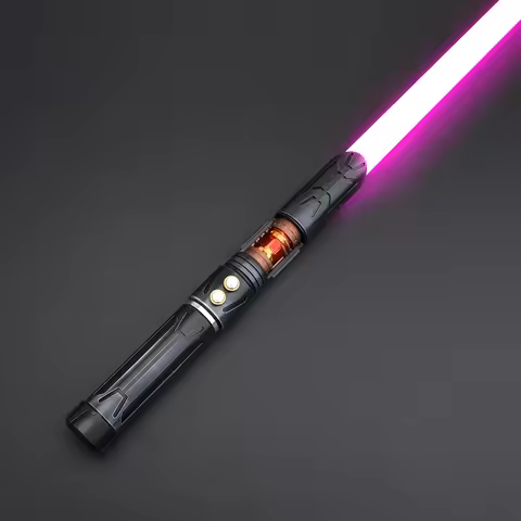 TXQSABER Lightsaber Dark Hunter Light Sword Smooth Swing Blaster FOC Metal Hilt Heavy Dueling Lights