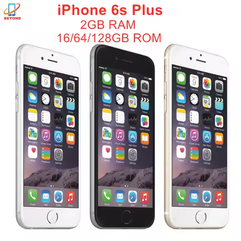 Apple iPhone 6S Plus 5.5" 2GB RAM 16GB/64GB/128GB ROM Dual Core 12MP 4G LTE IOS A9 Original Unlocked