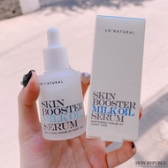 TINH CHẤT DƯỠNG TRẮNG SO NATURAL SKIN BOOSTER MILK OIL SERUM 30ML - 5510