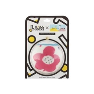 Artist Collection 藝術家襪_馬卡龍腳趾_小花與綠怪獸