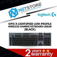 Logitech G915 X LIGHTSPEED Low-Profile Wireless Gaming Keyboard - Linear - 920-012699