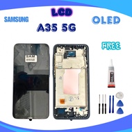 หน้าจอ Samsung GALAXY A35 5G oled LCD display for SAM A35 5G AMOLED อะไหล่มือถือ หน้าจอ+ แถมชุดไข