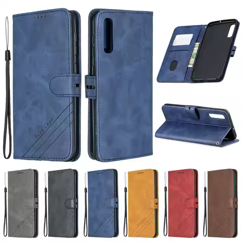 For Samsung Galaxy A50 Case Leather Flip Case For Coque Samsung A50 Phone Case Galaxy A50 A 50 A505F