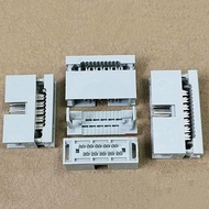 2.54 mm IDC Socket Female 10 14 16 20 26 30 34 40 50 60 64Pin Flat Cable Connector for Box Header Ma