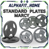 Standard Hole Cast Iron Weight Plate for Barbell & Dumbbell 2.5LB 5LB 10LB 25LB
