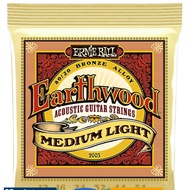 ERNIE BALL EARTHWOOD ACOSTIC GUITAR STRING MEDIUM LIGHT 2003