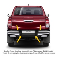 *ORIGINAL TOYOTA GUN125 HILUX REVO 2016 REAR BUMPER CENTRE COVER/PENUTUP