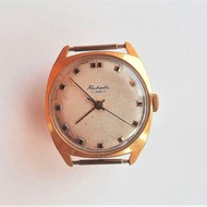 Au 20 gold plated Raketa 2609A.1 Soviet vintage mens wrist watch wind up