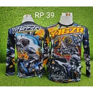 Jersey motor Y15 lengan panjang