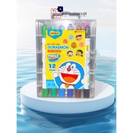 [TCR-C007/DO] Thien Long Colokit 12-Color Twist Wax Pen - 12-Color Twist Wax Pen-TCR-C007/DO