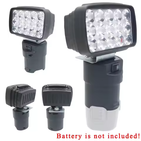 Car LED Work Lights Flashlight Torch Floodlight Spotlight Lamp for Lomvum ZhiPu FuGe for KoMax DEGUQ