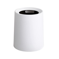 Nordic Plastic Matte Trash Can 6L12L Garbage Dust Bin Storage Bucket Paper Basket Home Office Waste