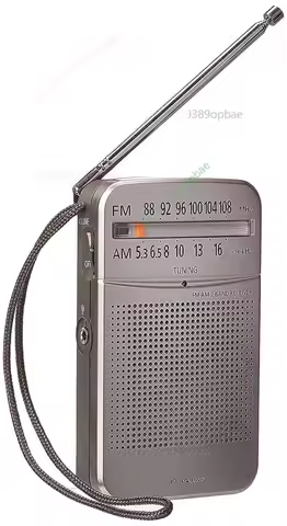 Second-hand For Panasonic RF-P50 AC/Battery Operated AM/FM Portable Radio (Discontinued by Ma...