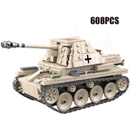 German Panzer VIII Maus Tank Building Block 2127pcs Military Weapon Tank Figures Model Sets Bricks E