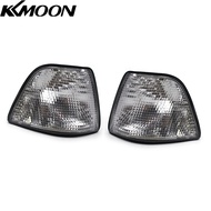 A Pair of Turn Signal Light With White Lens Replacement For BMW E36 318i 328i M3