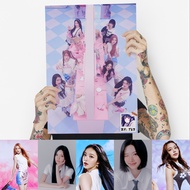 Hearts2Hearts STYLE A3 A4 Glossy Coated Poster KPop Wall Decor Posters Jiwoo Ian Yuha Carmen Ye On