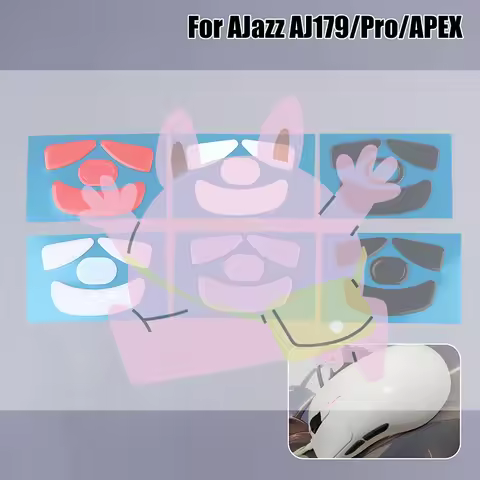 Ultraglide For AJazz AJ179/Pro/APEX Brake Control Speed Mouse Feet ICE Version Mice Glides Feet